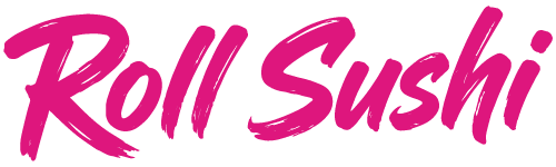 01. Pink Roll Sushi Logo 500×150